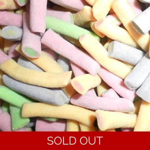 Vidal Rhubarb & Custard Tubes Soft Candy Sweets